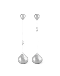 KLONG Tender Candle Holder Low Nickel