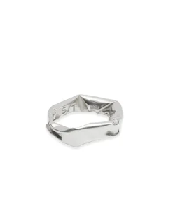 Kultur 5 Buckled Ring Silver