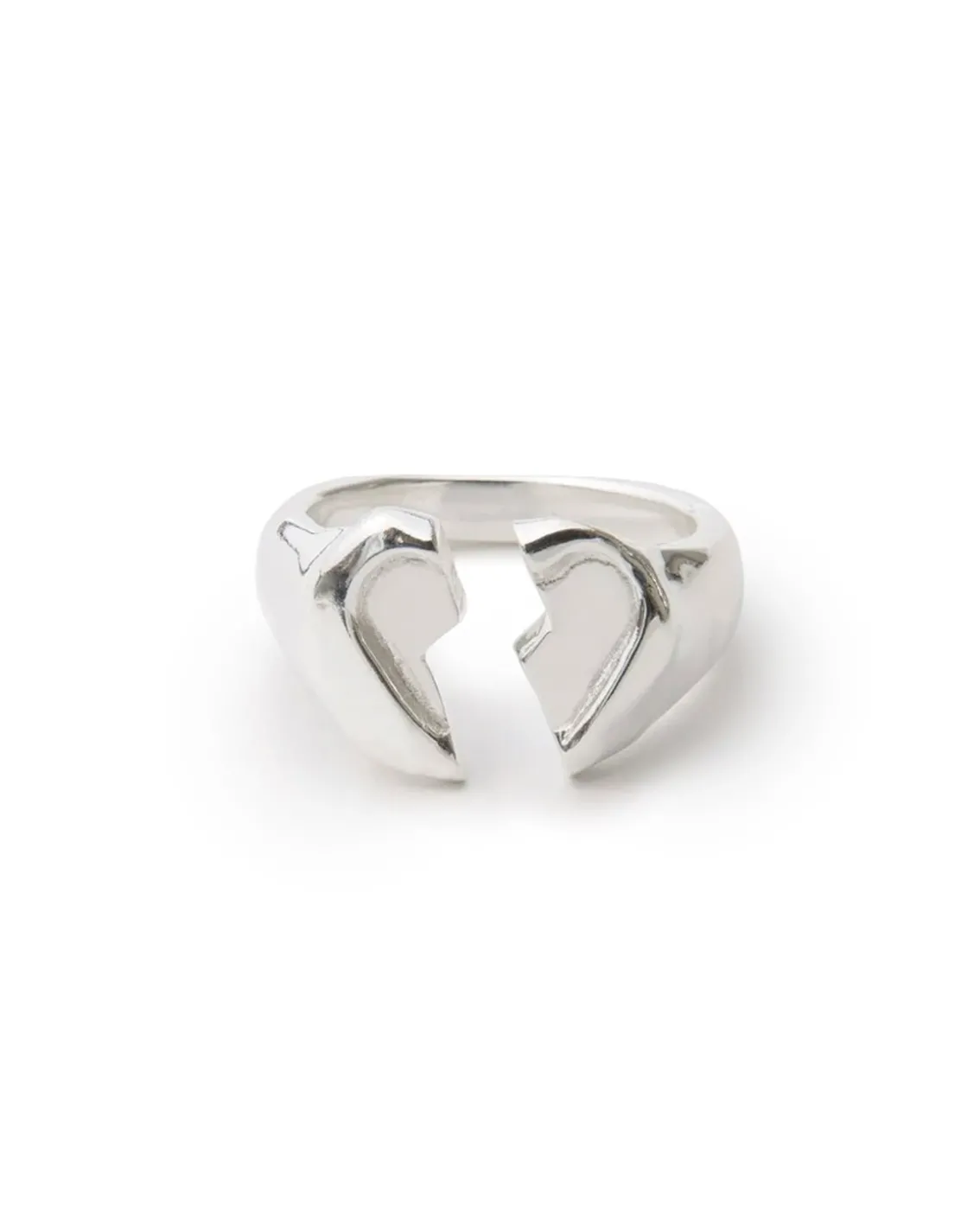 Kultur 5 Love Signet Ring Silver