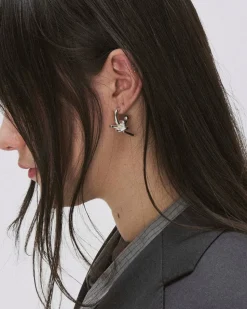 Kultur 5 Rope Earrings Silver