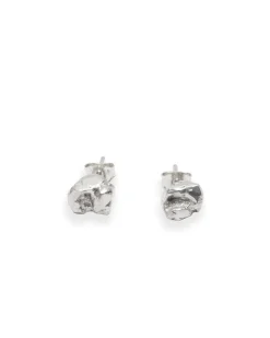 Kultur 5 Stone Earrings Silver