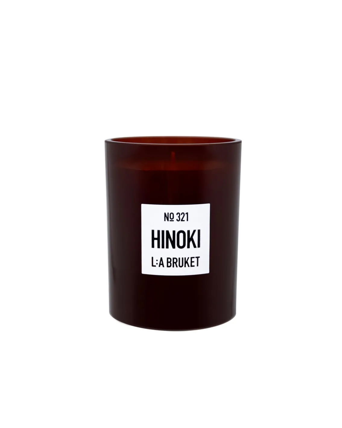 L:a Bruket 321 Scented Candle Hinoki
