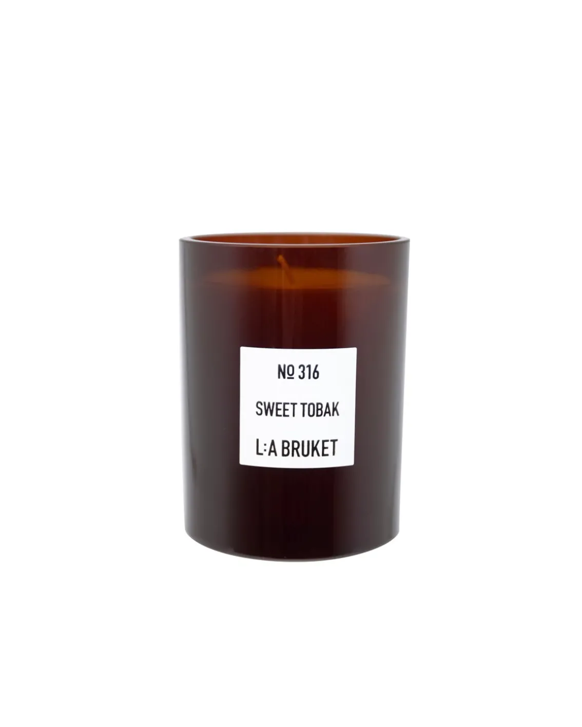 L:a Bruket 316 Scented Candle Sweet Tobak