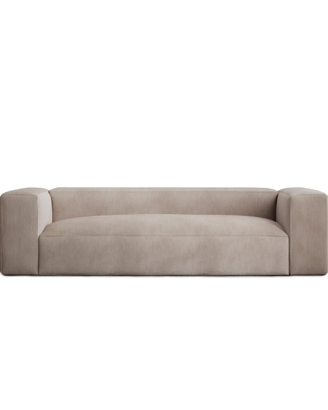 Layered Bulky Sofa Corduroy