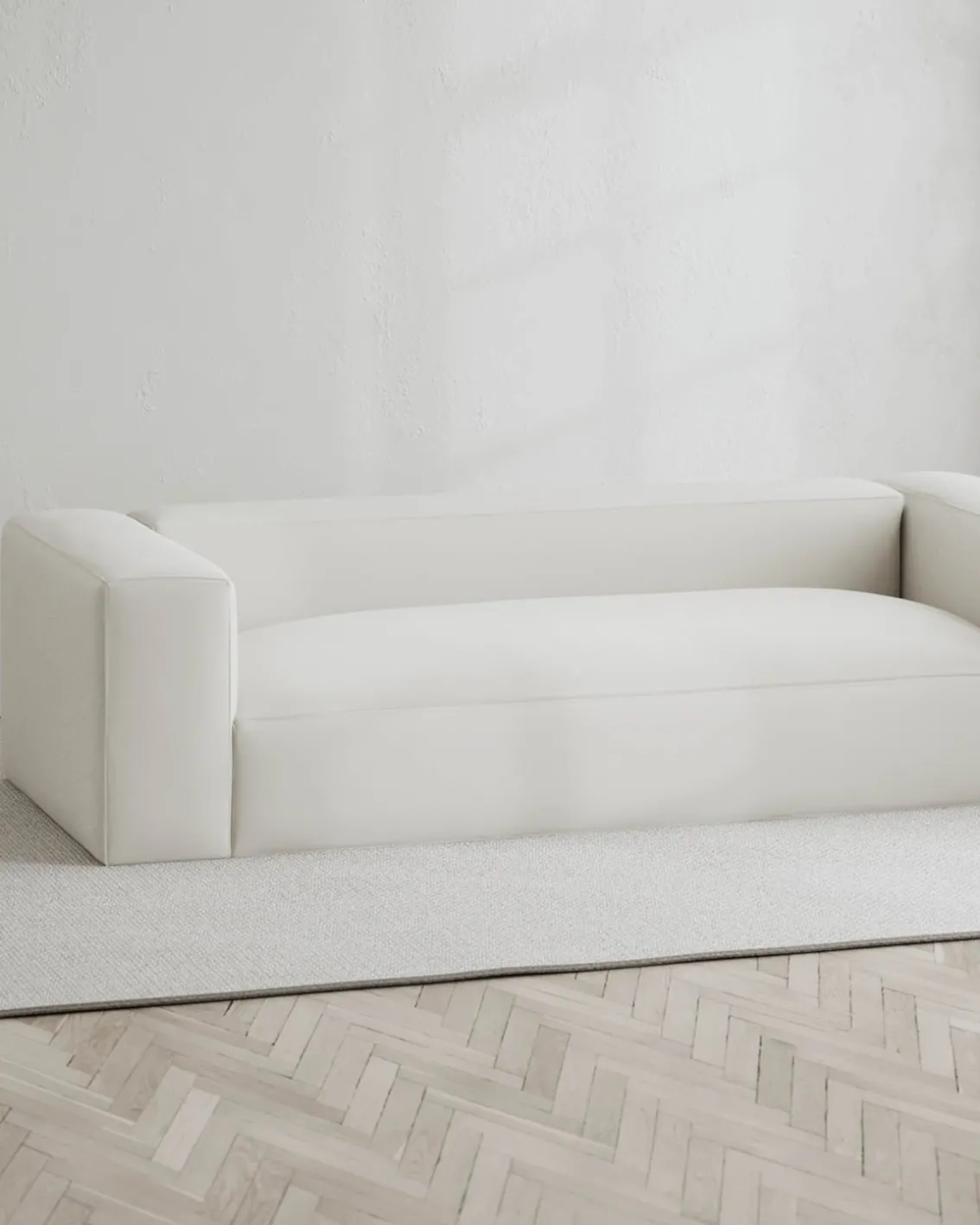 Layered Bulky Sofa Linen Look