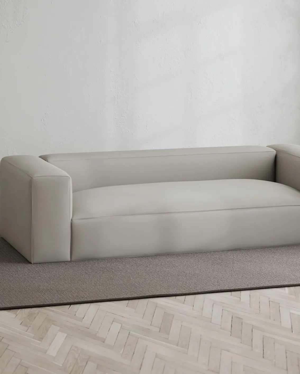 Layered Bulky Sofa Linen Look