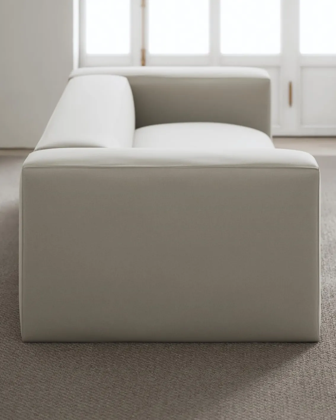 Layered Bulky Sofa Linen Look