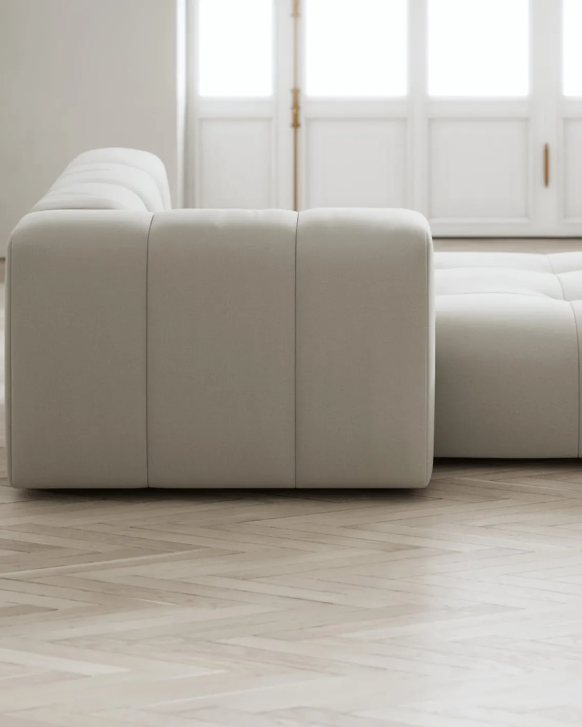 Layered Cecco Lounge Left Linen Look