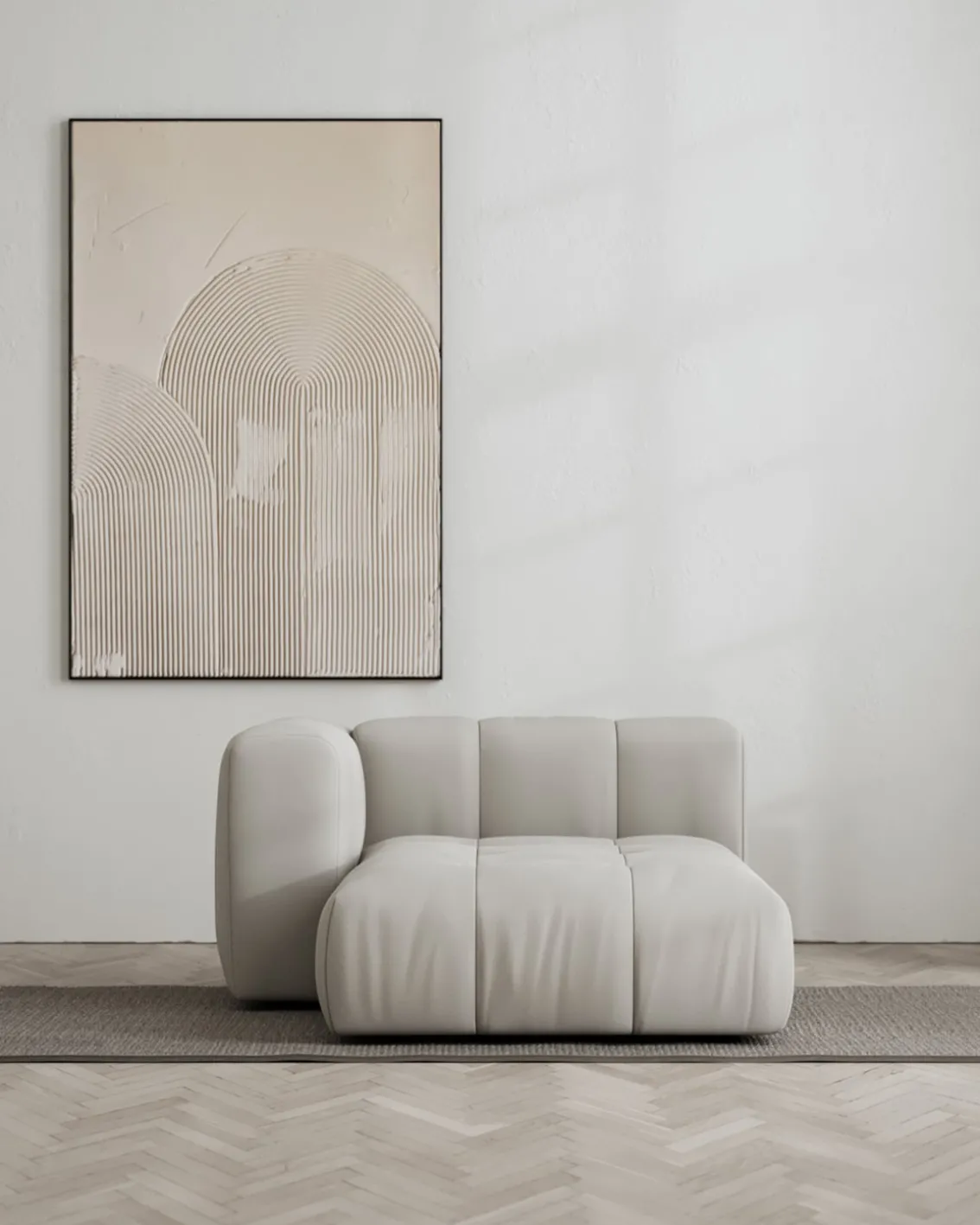 Layered Cecco Lounge Left Linen Look