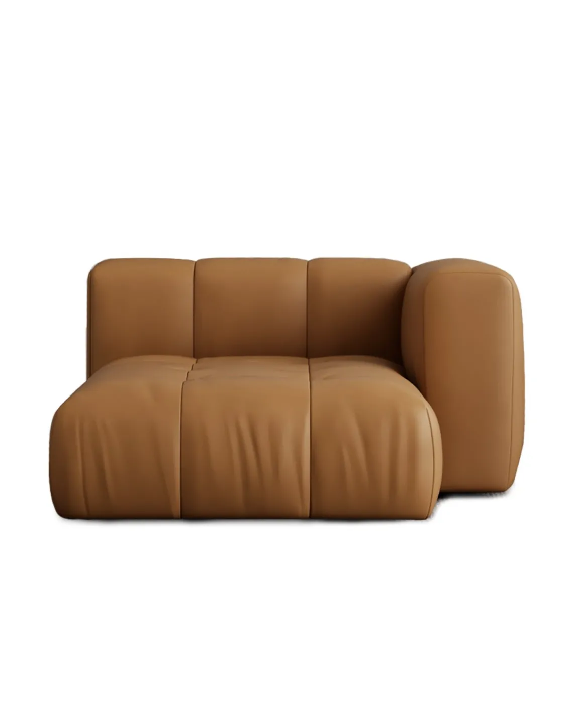 Layered Cecco Lounge Right Leather Brandy