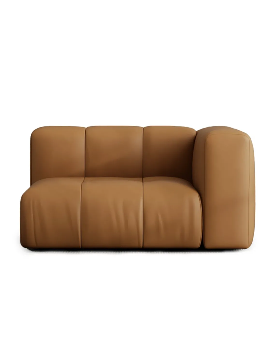 Layered Cecco Module Right Leather Brandy