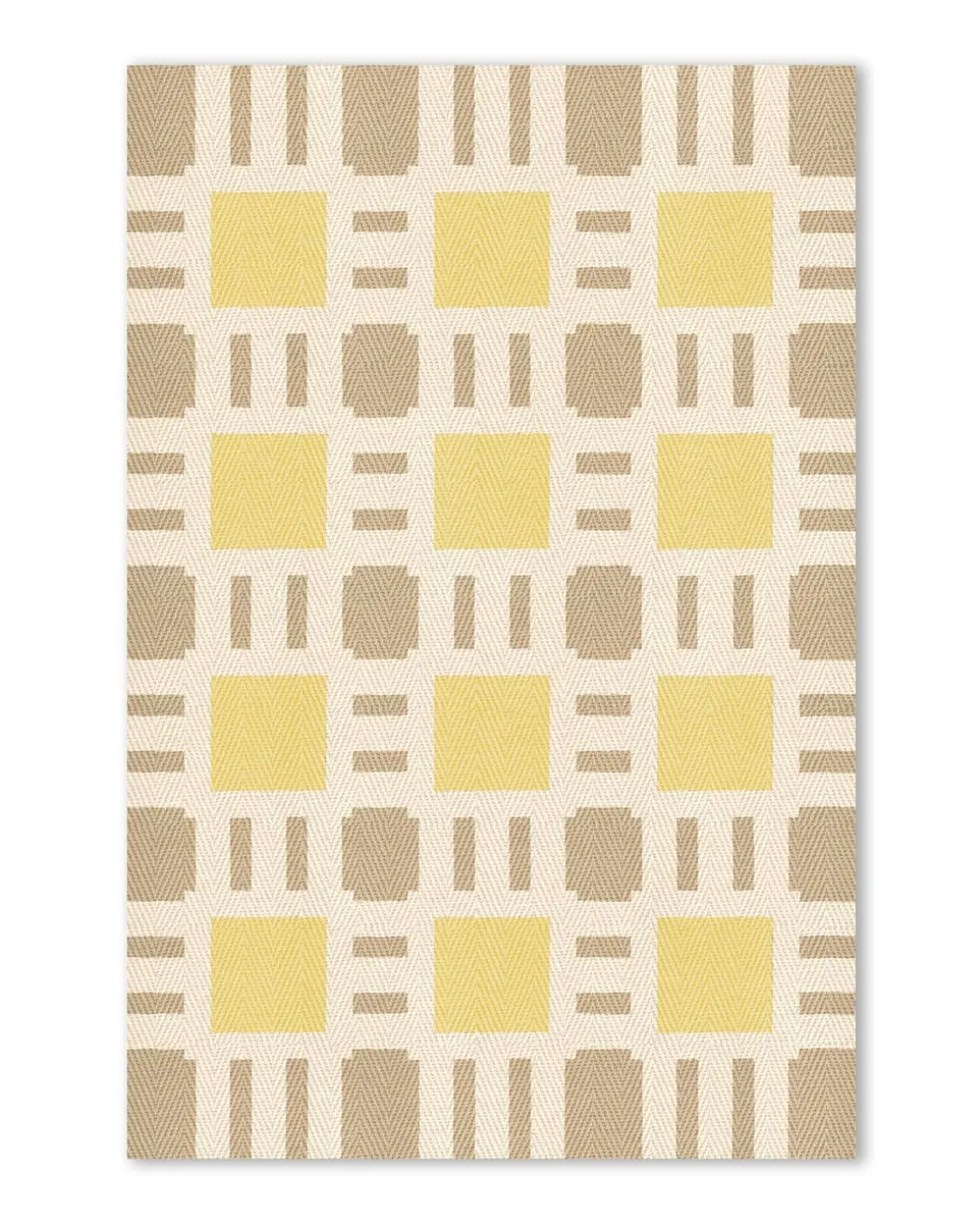 Layered Evelina Kroon Sunny Side Up Jute Rug