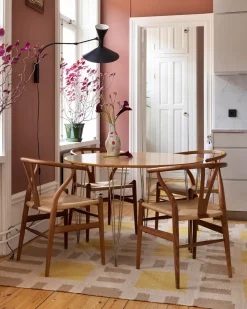 Layered Evelina Kroon Sunny Side Up Jute Rug