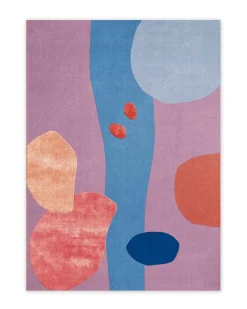 Layered Poppykalas Rug Secret Garden
