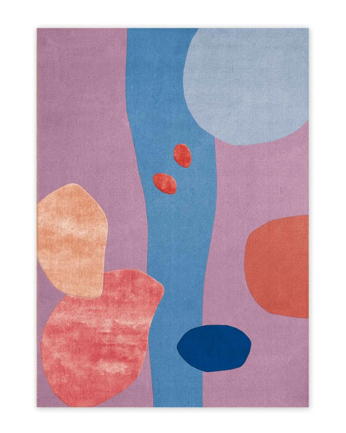 Layered Poppykalas Rug Secret Garden