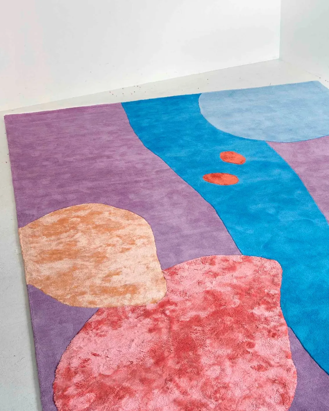 Layered Poppykalas Rug Secret Garden