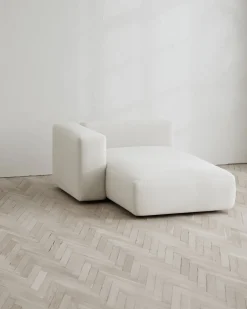 Layered Rosso Lounge Left Linen Look