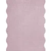 Layered Scallop Wool Rug Bone