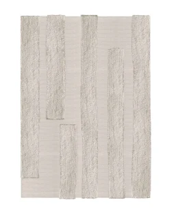 Layered Shaggy Bricks Punja Rug