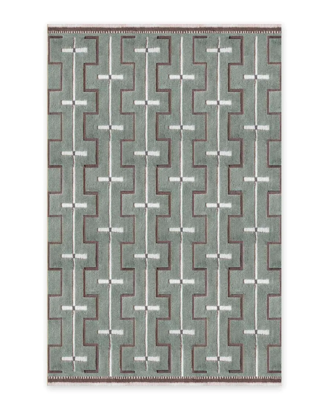Layered Swedish Homage Johanna Rug Sage