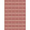 Layered Swedish Homage Lilly Rug Claret Red