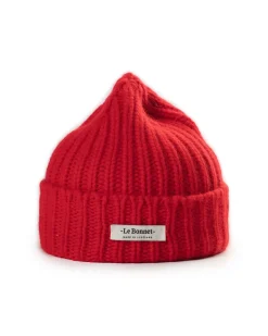 Le Bonnet Logo Beanie Crimson