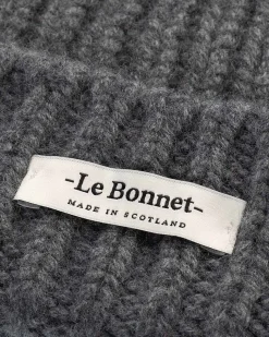 Le Bonnet Logo Beanie Slate Grey
