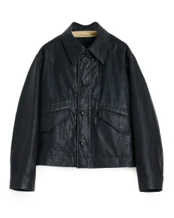 LEMAIRE Biker Blouson Black