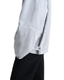 LEMAIRE Boxy Jacket Snowy Blue Grey