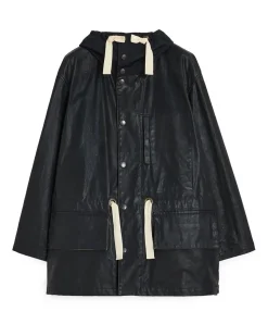LEMAIRE Hooded Parka Black