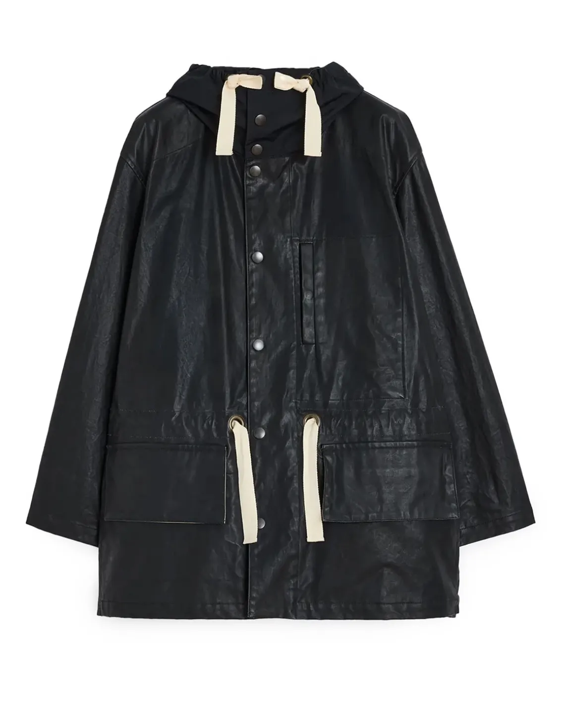 LEMAIRE Hooded Parka Black