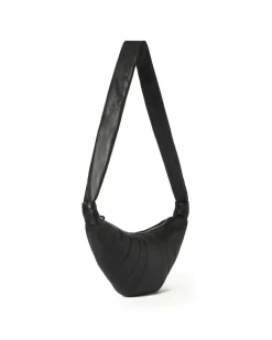 LEMAIRE Small Croissant Bag Nappa Leather Black
