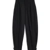 LEMAIRE Soft Volume Pants Black