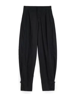 LEMAIRE Soft Volume Pants Black