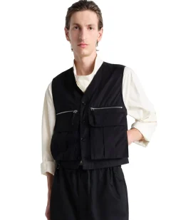 LEMAIRE Technical Gilet Black