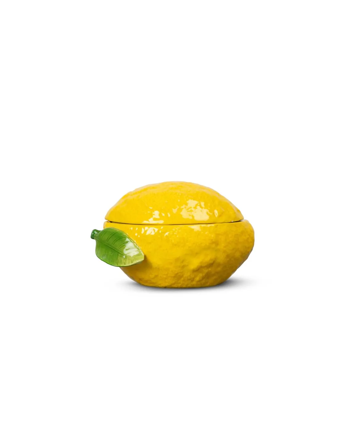 Lemon Bowl With Lid Yellow