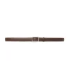 Lié Studio The Georgia Wide Belt Chocolate Brown