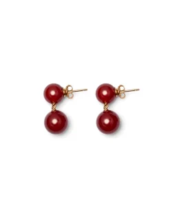 Lié Studio The Hannah Earrings Red