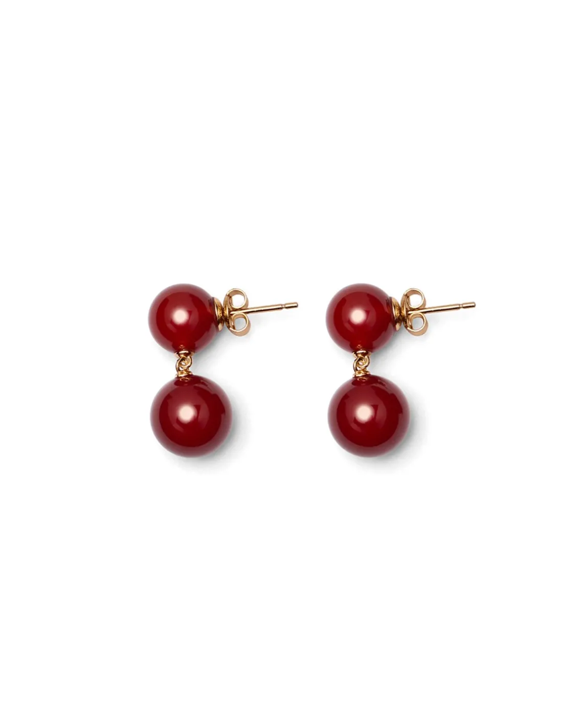 Lié Studio The Hannah Earrings Red