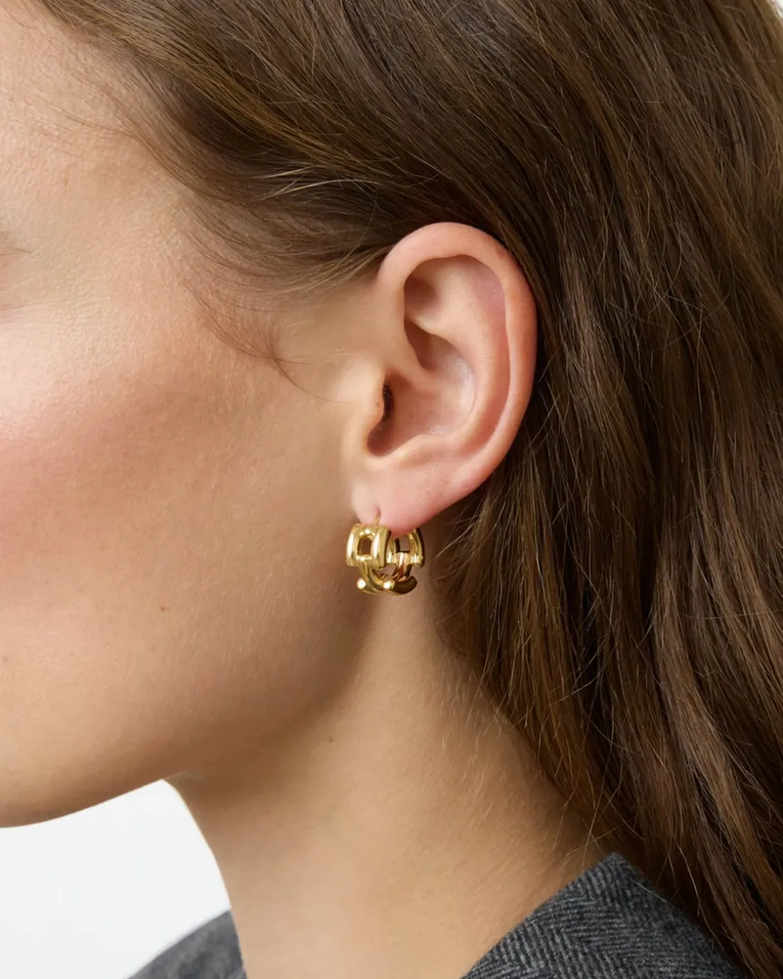 Lié Studio The Johanna Earrings Gold
