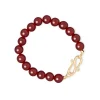 Lié Studio The Mary Bracelet Red Carnelian