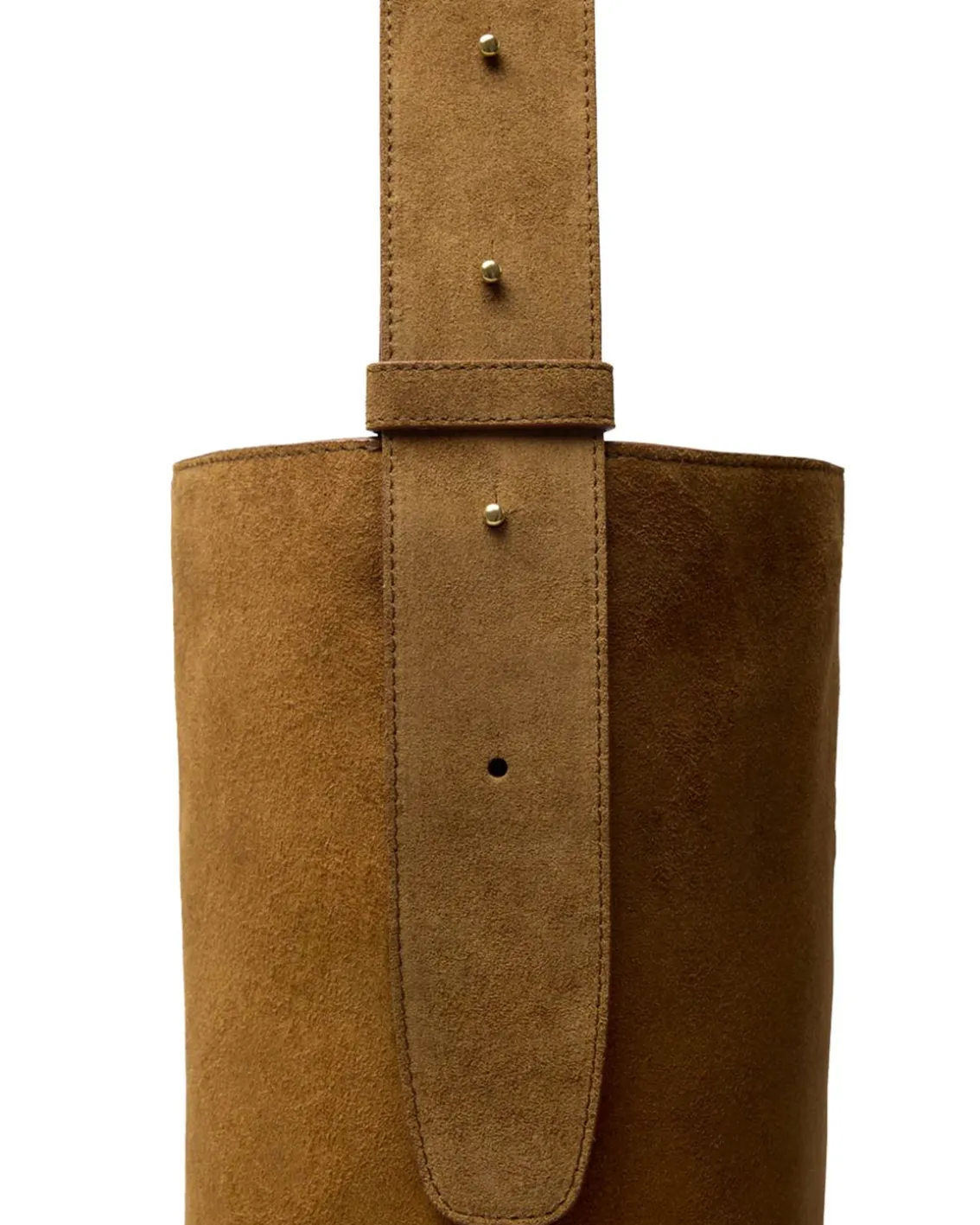 Lié Studio The Norma Tote Maple Brown Suede