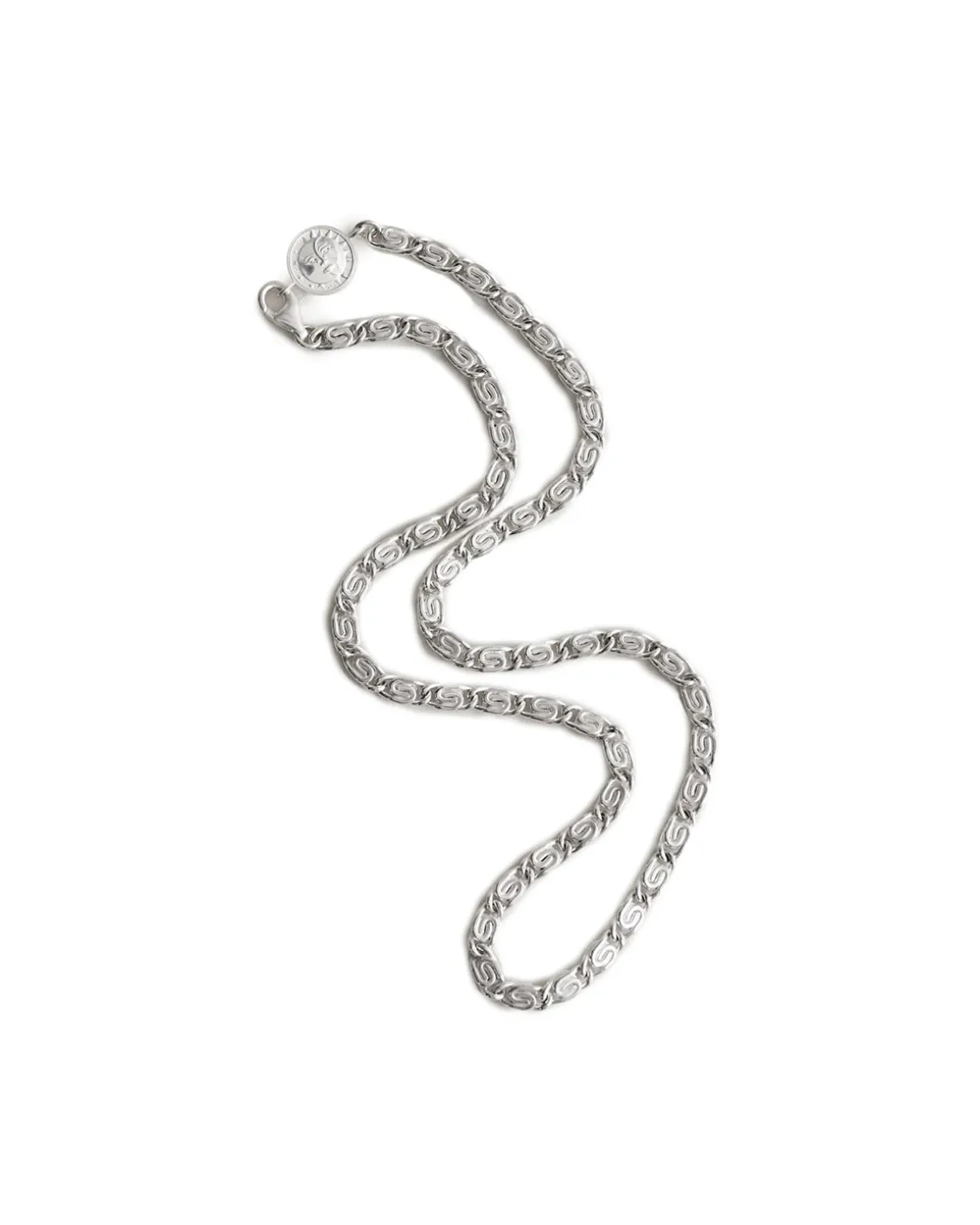 Louis Abel 12 Mm Vortex Necklace Silver