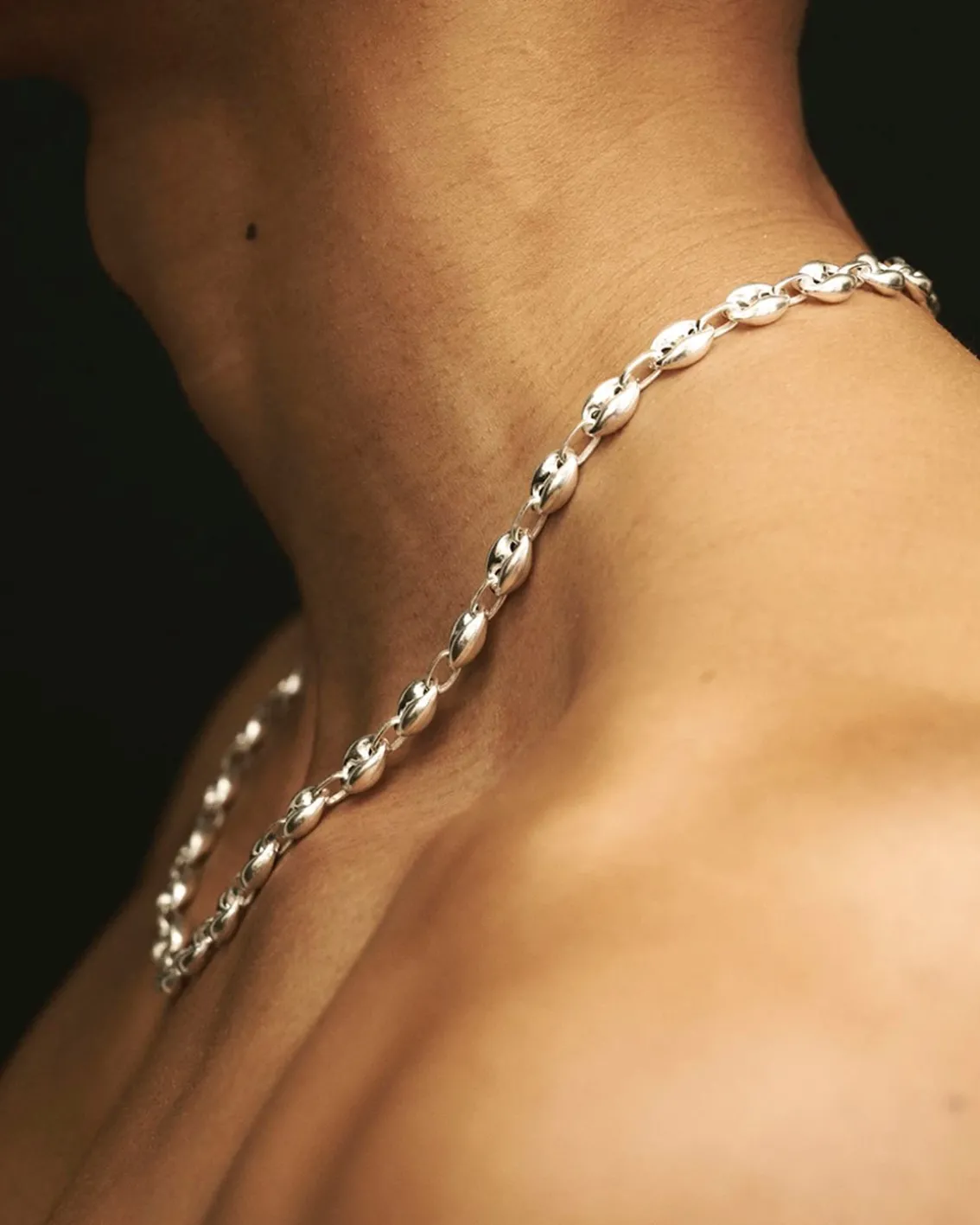 Louis Abel Faba Necklace Silver