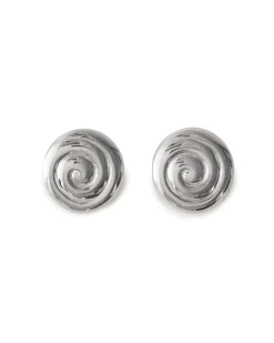 Louis Abel Uzu Earrings Silver