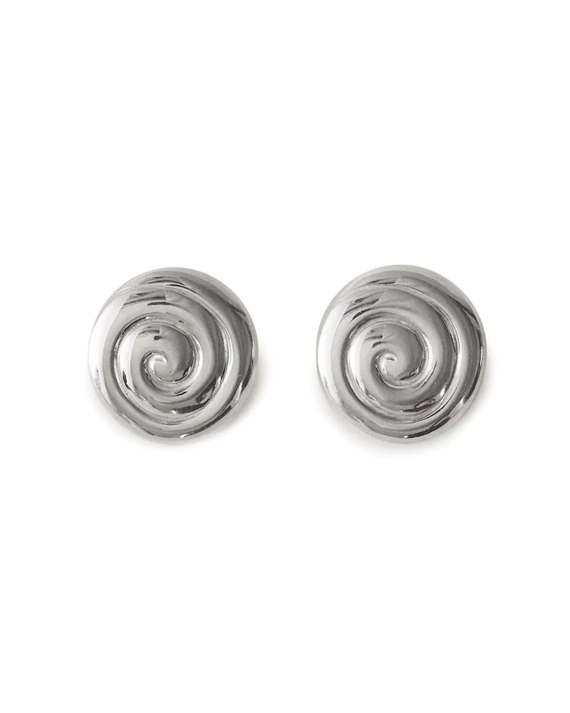 Louis Abel Uzu Earrings Silver