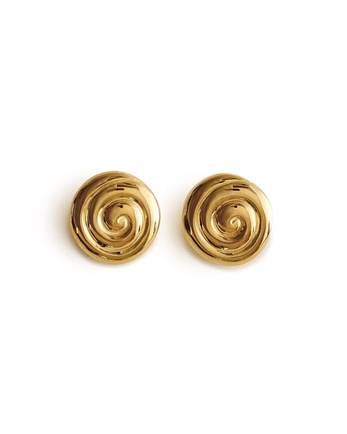 Louis Abel Uzu Mid Earrings Gold Vermeil