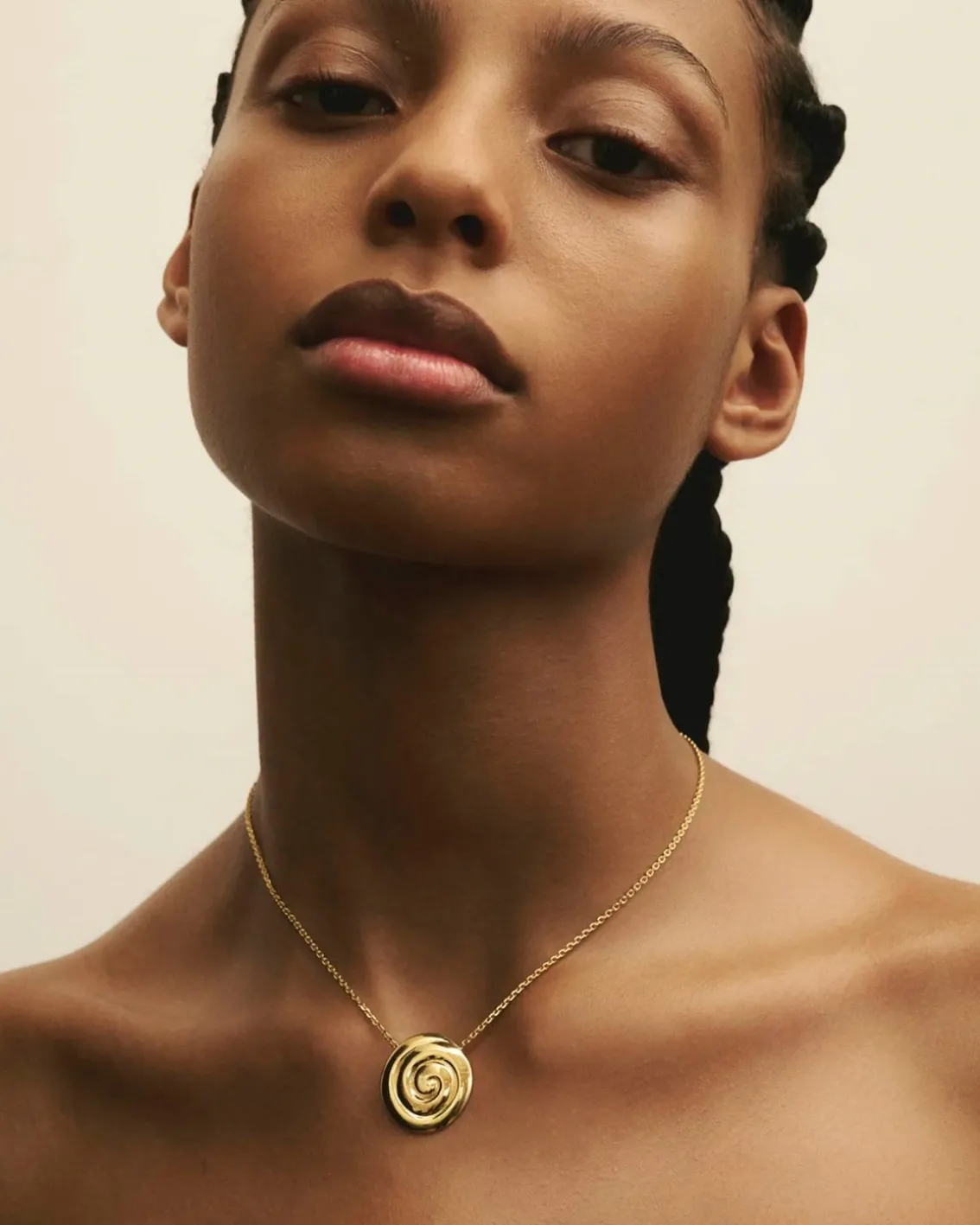 Louis Abel Uzu Mid Necklace Gold