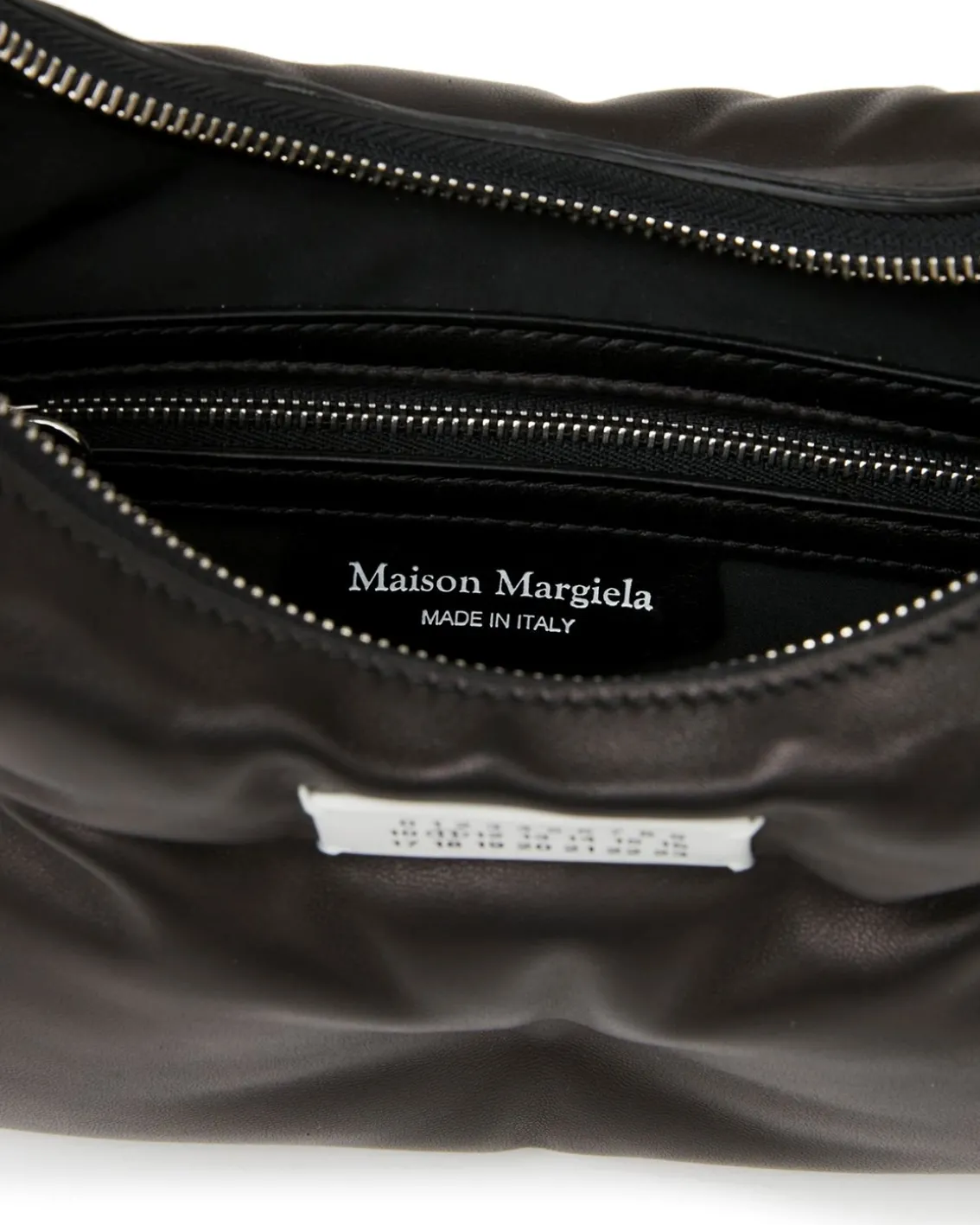 Maison Margiela Glam Slam Hobo Small Shoulder Bag Black