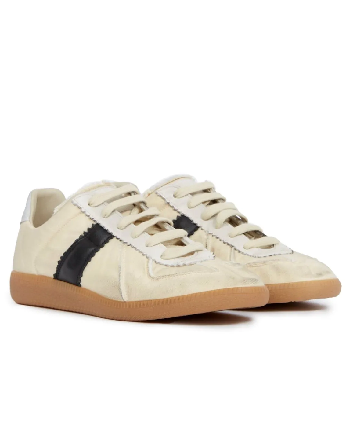 Maison Margiela Replica Sneakers Black Vintage/Yellow Vintage